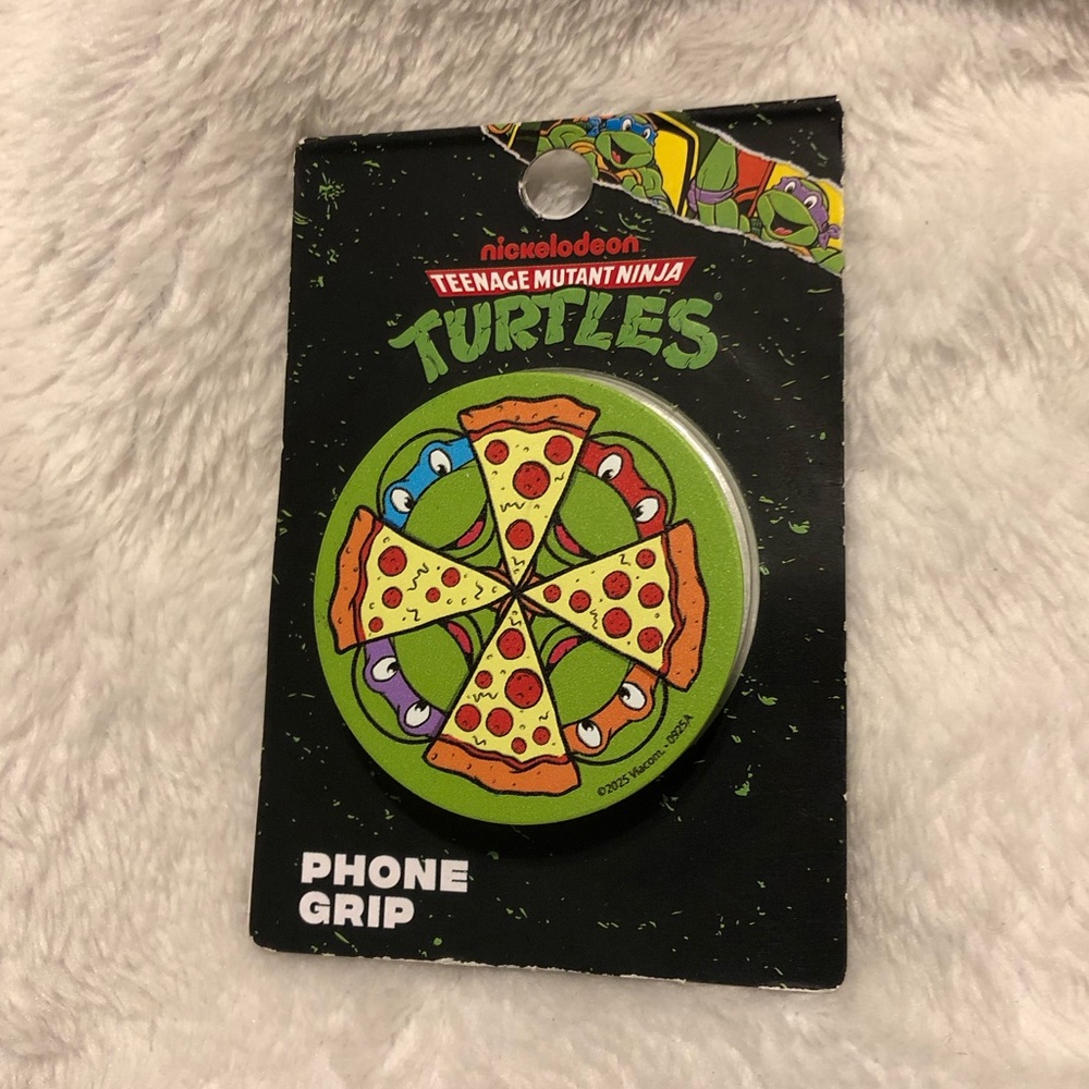 Nickelodeon Teenage Mutant Ninja Turtles Pizza Phone Grip - BRAND NEW